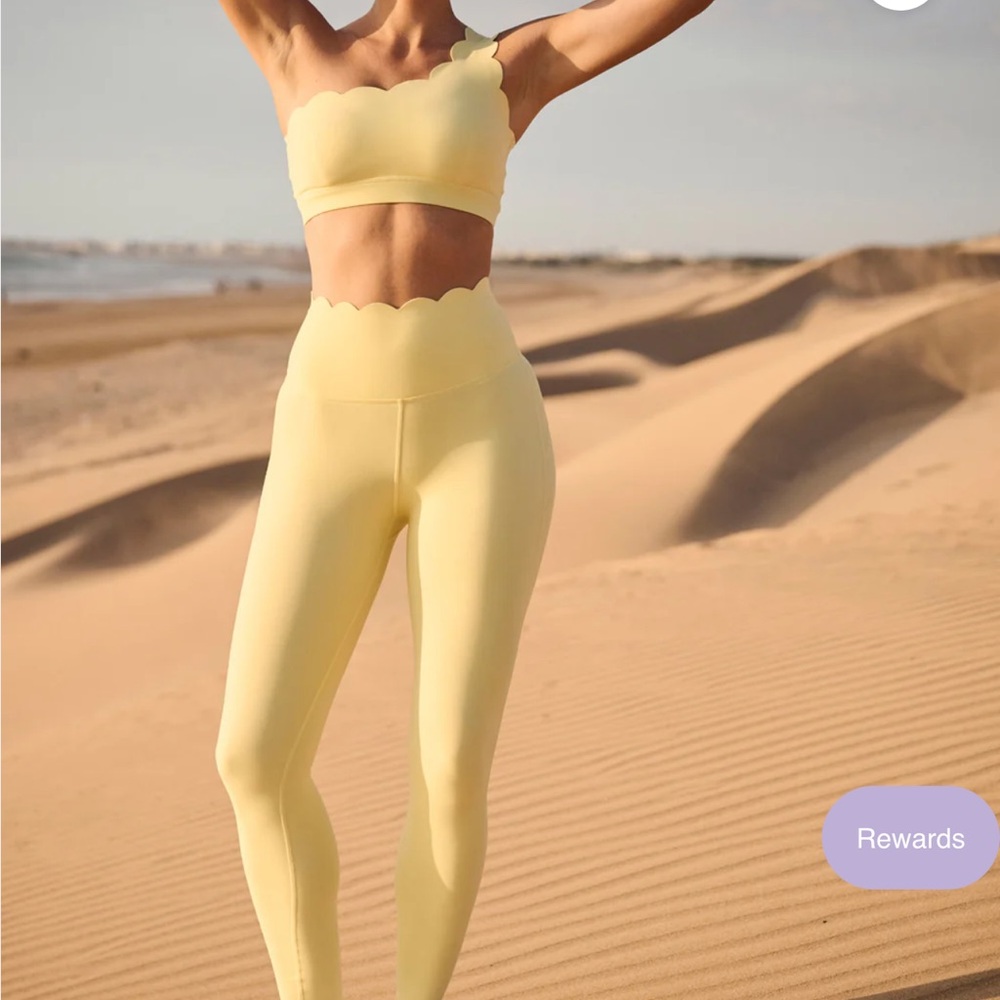 NWT Wiskii active wear size small color is yellow.